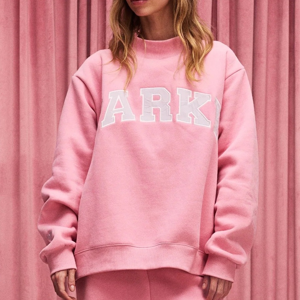PARKE Blush + Valentines Mock neck